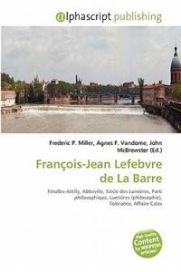 Francois-Jean Lefebvre de La Barre