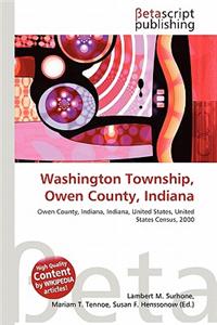 Washington Township, Owen County, Indiana