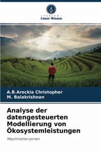 Analyse der datengesteuerten Modellierung von Ökosystemleistungen