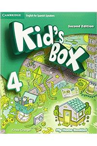 Kid's Box for Spanish Speakers Level 4 Activity Book with CD ROM and My Home Booklet