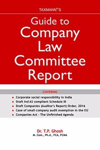 Guide To Company Law Committee Report