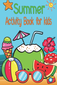 Summer Activity Book for kids