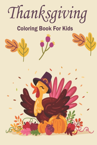 Thanksgiving Coloring Book for Kids