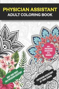 Physician Assistant Adult Coloring Book