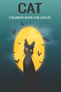 Cat Coloring Book For Adults