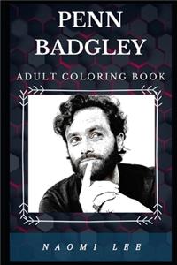 Penn Badgley Adult Coloring Book