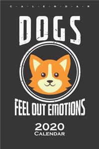 Dogs feel out Emotions Calendar 2020