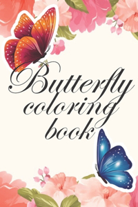 Butterfly coloring book