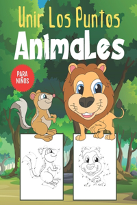 Unir Los Puntos Animales Para Niños