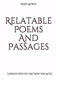 Relatable Poems And Passages