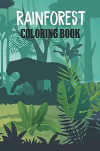 Rainforest Coloring Book