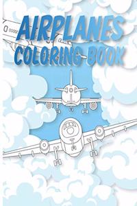 Airplanes Coloring Book