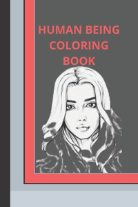 Human being coloring book