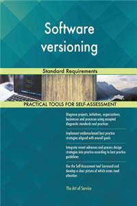 Software versioning Standard Requirements