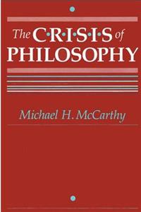 The Crisis of Philosophy