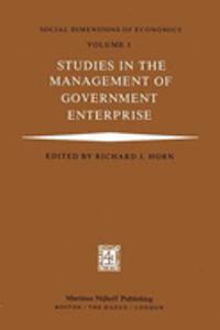 Studies in the Management of Government Enterprise