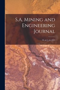 S.A. Mining and Engineering Journal; 26, pt.1, no.1315