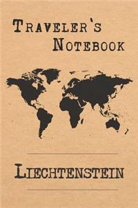 Traveler's Notebook Liechtenstein: 6x9 Travel Journal or Diary with prompts, Checklists and Bucketlists perfect gift for your Trip to Liechtenstein for every Traveler