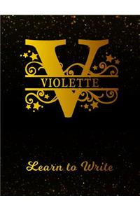 Violette Learn to Write