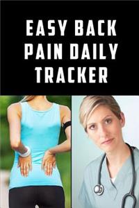 Easy Back Pain Daily Tracker