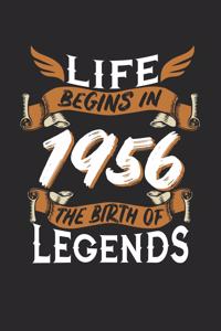 Life Begins in 1956 the Birth of Legends