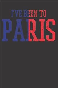 Paris France Country Travel Notebook Journal