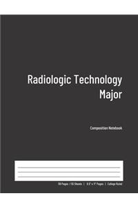 Radiologic Technology Major Composition Notebook