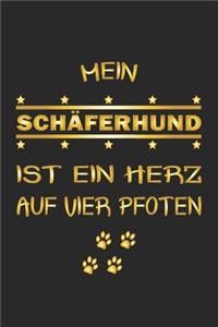 Mein Schäferhund ist ein Herz auf vier Pfoten