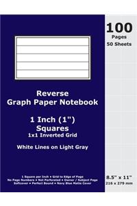 Reverse Graph Paper Notebook