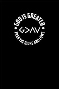God is Greater Than The Highs and Lows
