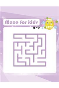 Mazes for Kids 6-9