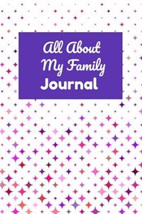 All about My Family Journal