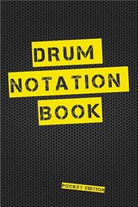 Drum Notation Book Pocket Edition