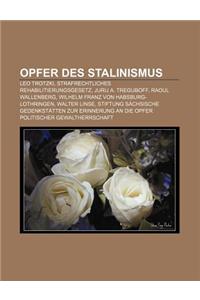 Opfer Des Stalinismus