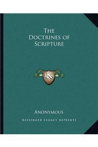 Doctrines of Scripture