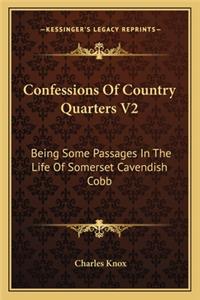 Confessions of Country Quarters V2