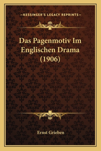 Pagenmotiv Im Englischen Drama (1906)