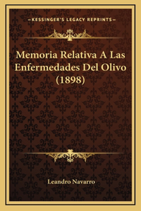 Memoria Relativa A Las Enfermedades Del Olivo (1898)