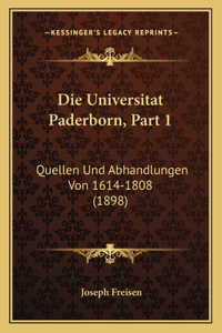 Die Universitat Paderborn, Part 1