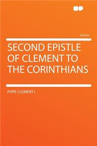 Second Epistle of Clement to the Corinthians