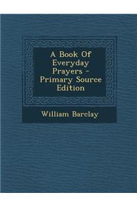 A Book of Everyday Prayers