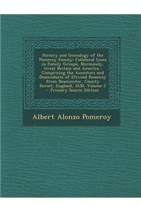 History and Genealogy of the Pomeroy Family