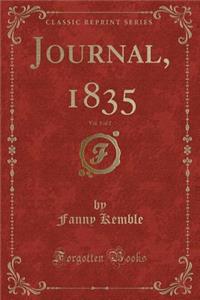 Journal, 1835, Vol. 1 of 2 (Classic Reprint)