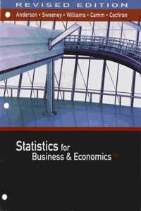 Bundle: Statistics for Business & Economics, Revised, Loose-Leaf Version, 13th + Cengagenow with Xlstat, 1 Term Printed Access Card