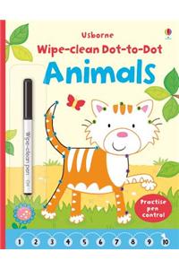 Wipe-clean Dot-to-dot Animals