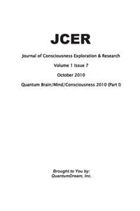 Journal of Consciousness Exploration & Research Volume 1 Issue 7