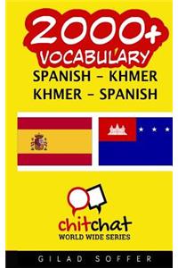 2000+ Spanish - Khmer Khmer - Spanish Vocabulary