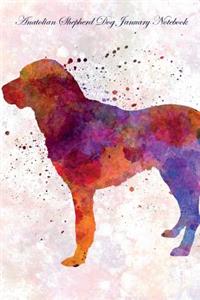 Anatolian Shepherd Dog January Notebook Anatolian Shepherd Dog Record, Log, Diary, Special Memories, to Do List, Academic Notepad, Scrapbook & More