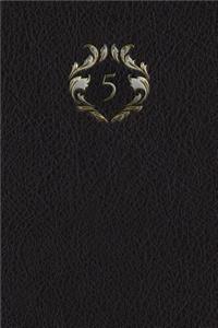 Monogram 5 Notebook