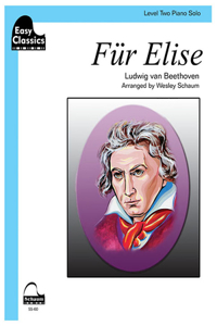 Für Elise: Schaum Easy Classics Level 2 Piano Solo Sheet